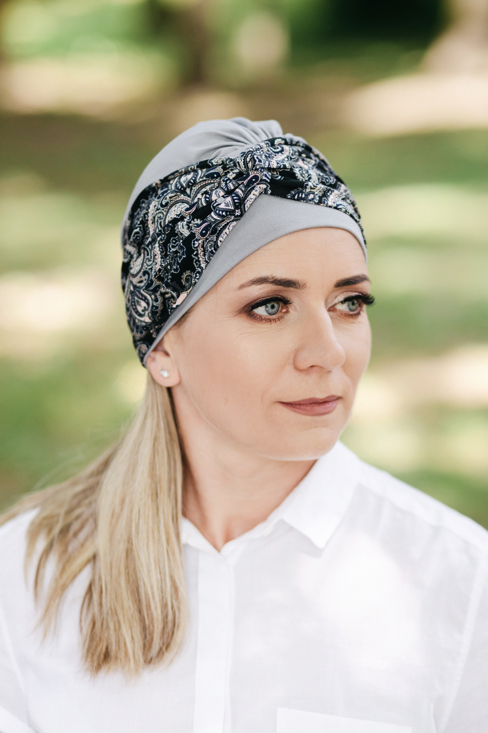 Turban Lena Bm-230-131 turbany czapki Eva Design