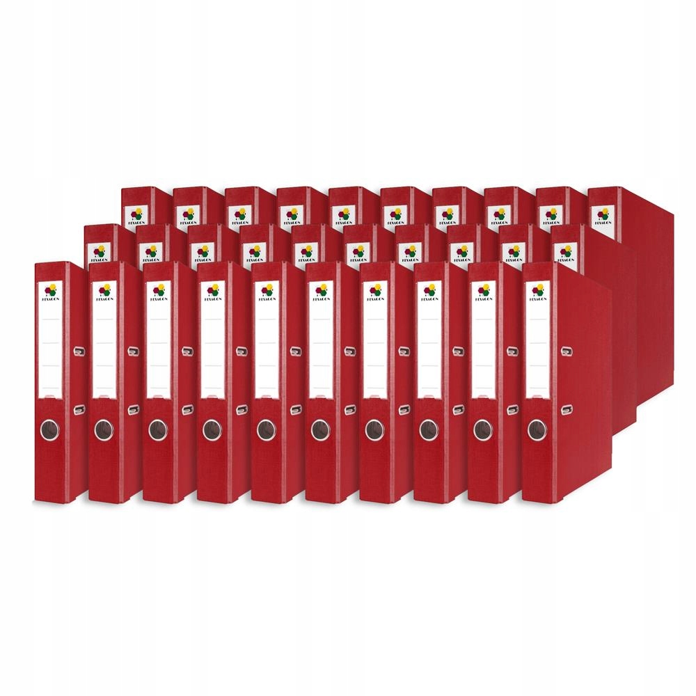 

Segregator A4 55 mm czerwony z okuciem dźwigniowy
