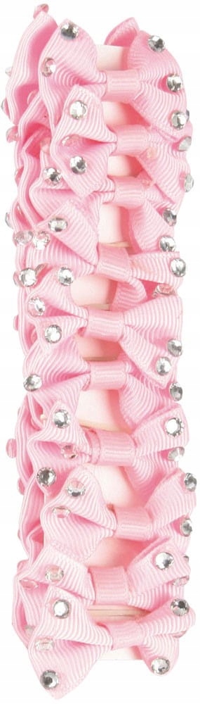 Harry's Horse kokardki do grzywy różowe