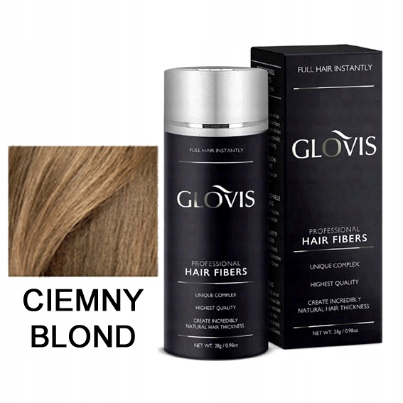 

Włókna Glovis 28g Ciemny Blond Dark Blonde