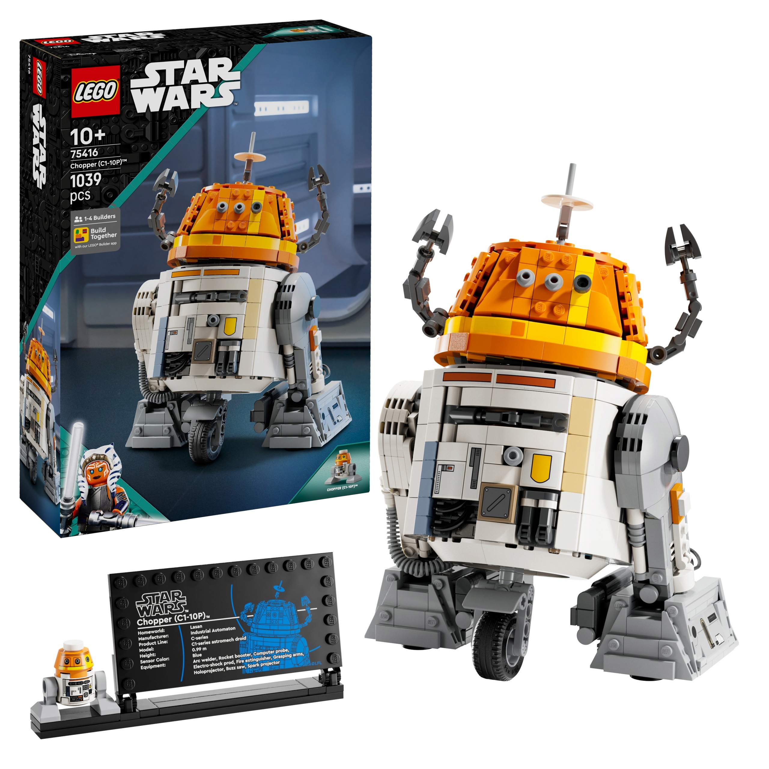Lego Star Wars Astromechanický Droíd Chopper (C1-10P) 75416