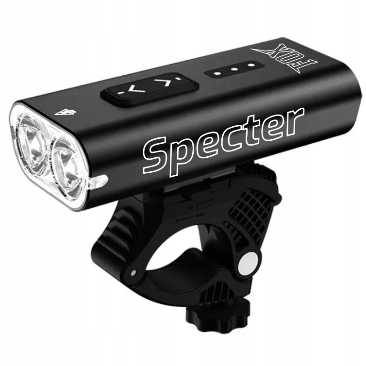 

Lampka Rowerowa Specter Fox 1200lm power bank Usb