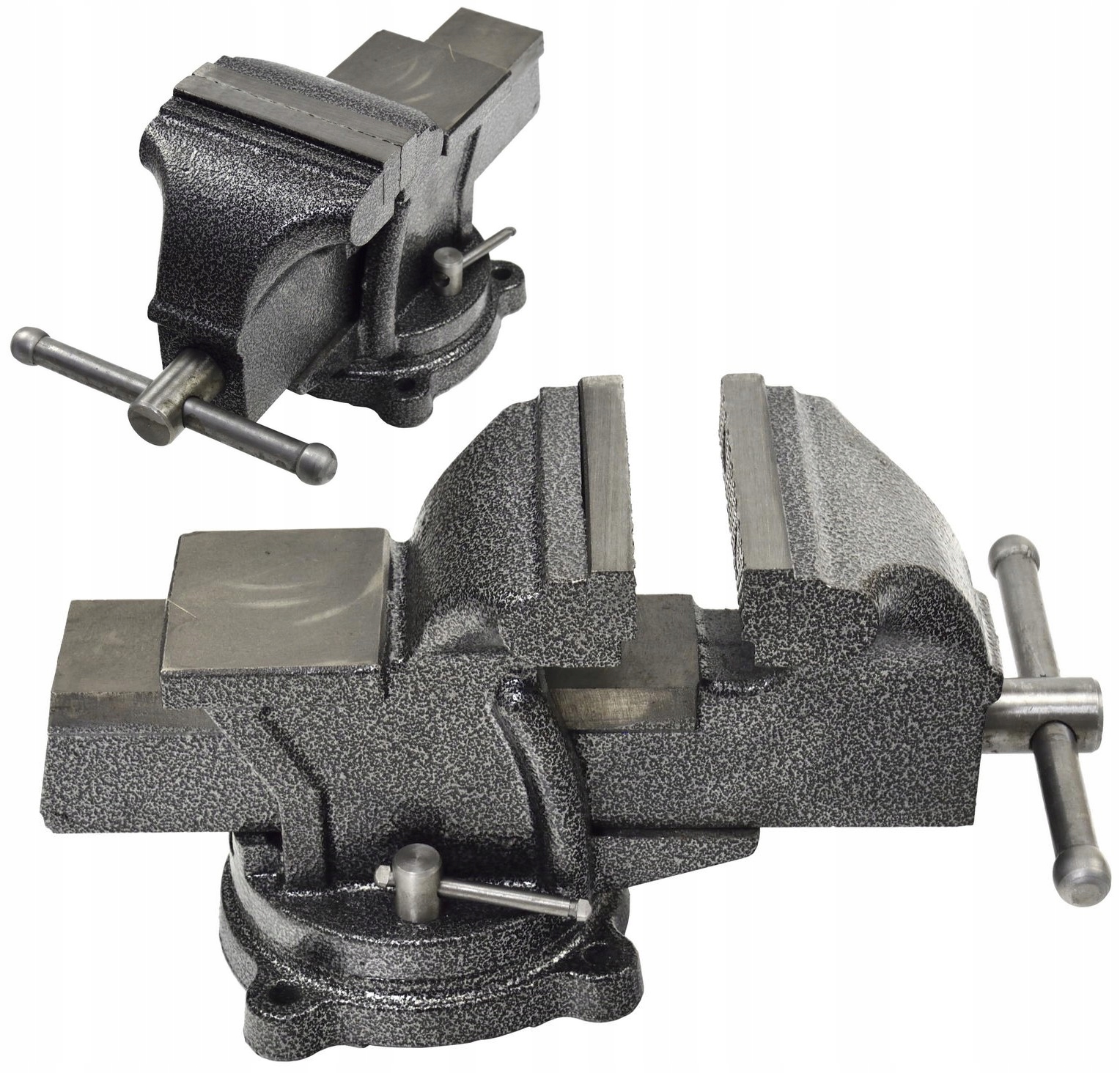 Zámečnický svěrák 100 mm 4'' otočný 360° 4 kg