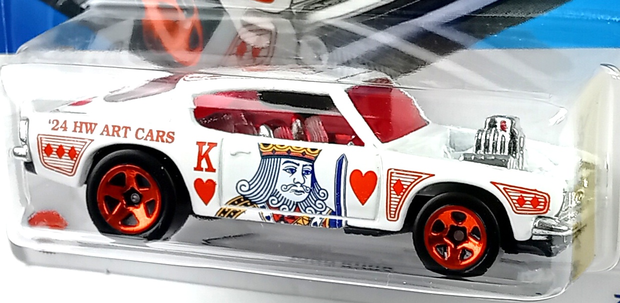 HOT WHEELS MODEL METALOWY KING KUDA HW ART CARS 8/10 2024