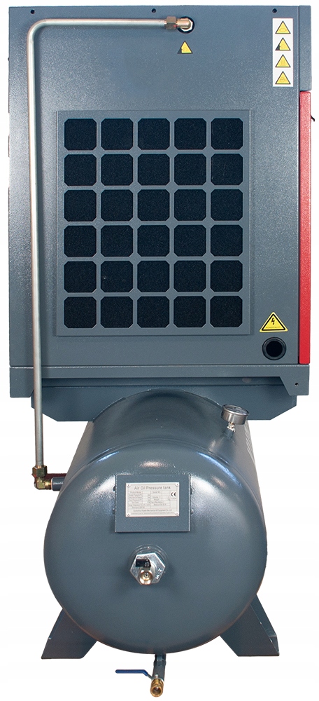 Kompresor olejowy Kupczyk KKS 7,5/300 270 l 10 bar Układ zbiornika poziomy