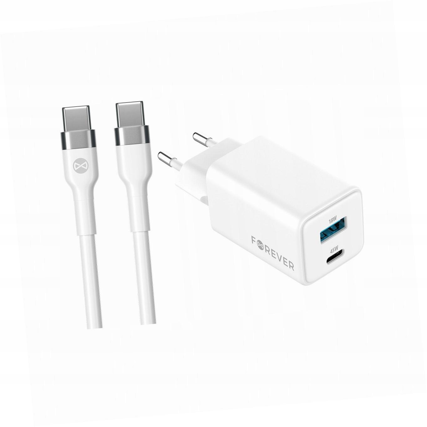 Szybka ładowarka GaN 45W Usb-c z kablem do Samsung Galaxy A53 5G