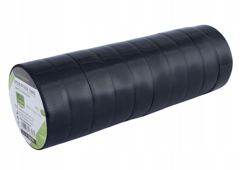 

Taśmy izolacyjne Pvc 15mm x5 m czarne 10szt zestaw