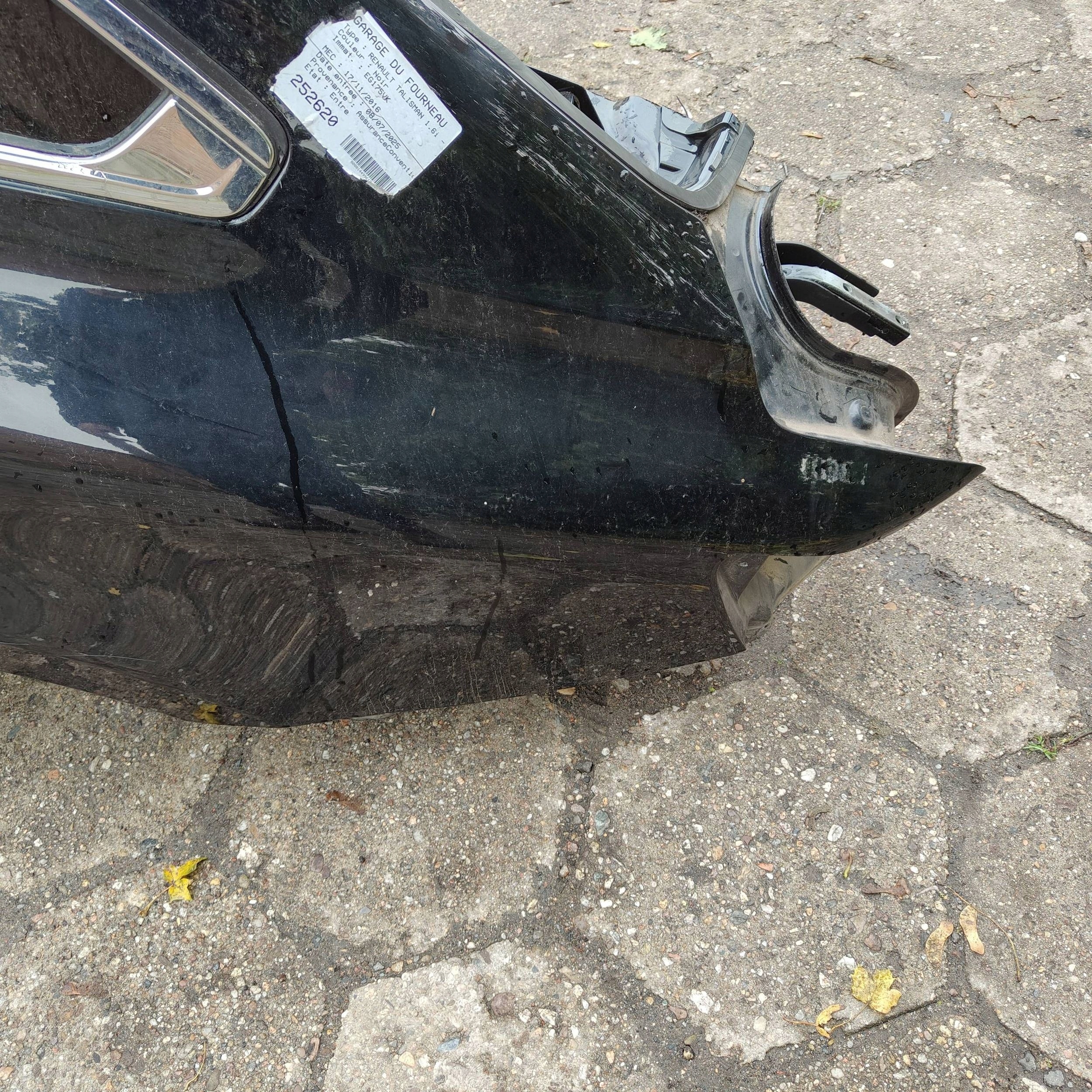 Renault Talisman 2016 rear part side left quarter rear fender sedan