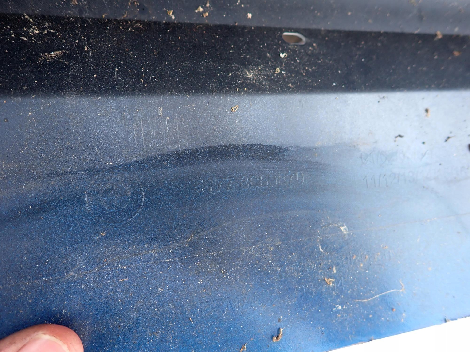 BMW X1 F48 m-packet 15-22 threshold right moulding threshold right
