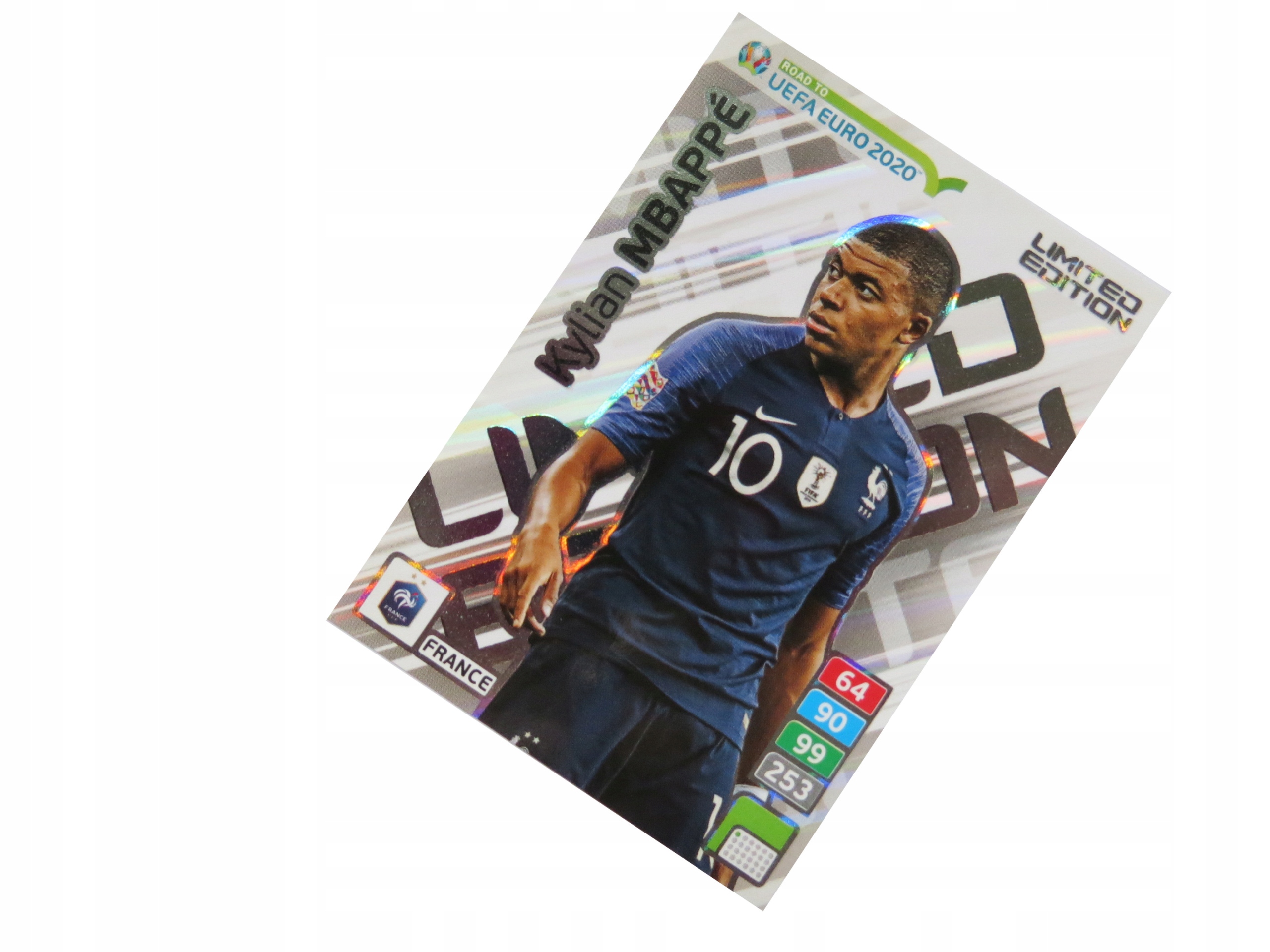 Panini Road To Uefa Euro 2020 Karty Piłkarskie Karta Limited Kylian Mbappe