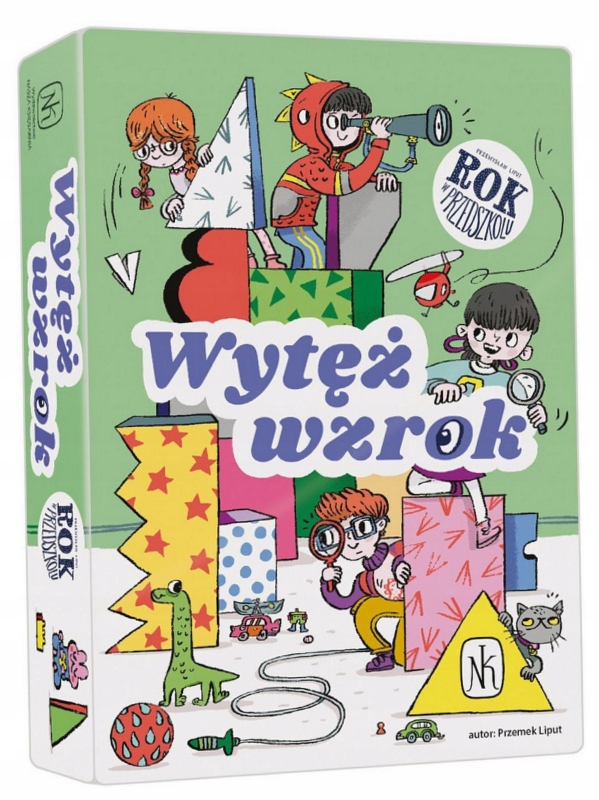 Wytęż wzrok. Rok w przedszkolu. Gra edukacyjna