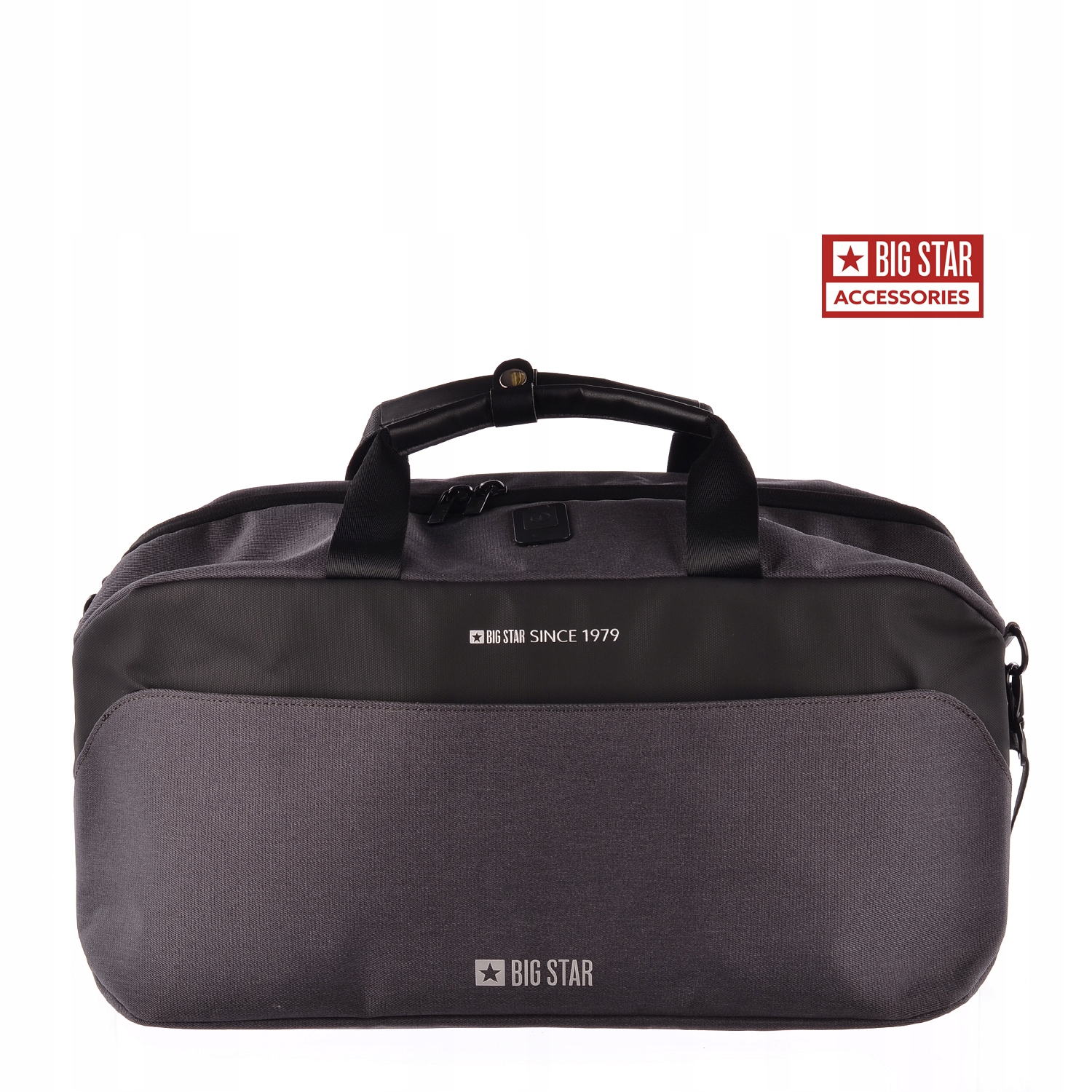 Big Star Torba Podróżna Duża Na Laptopa Czarna HH574050