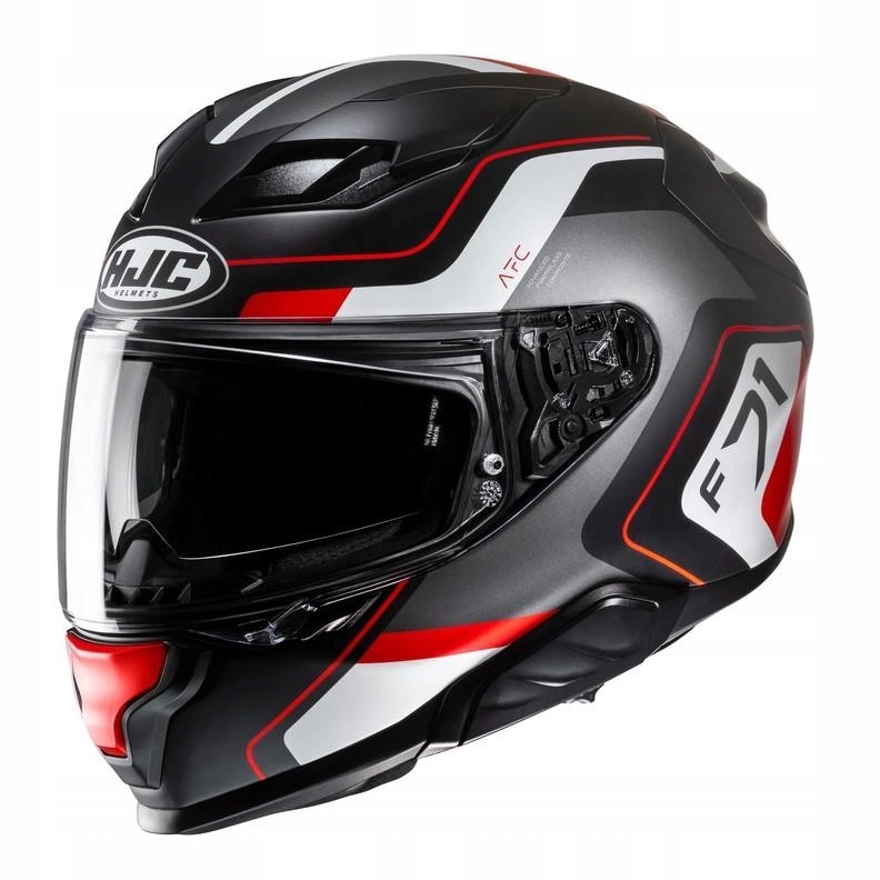 Integrálna prilba Hjc F71 Arcan Black/red šedá, čierna a biela Darčeky