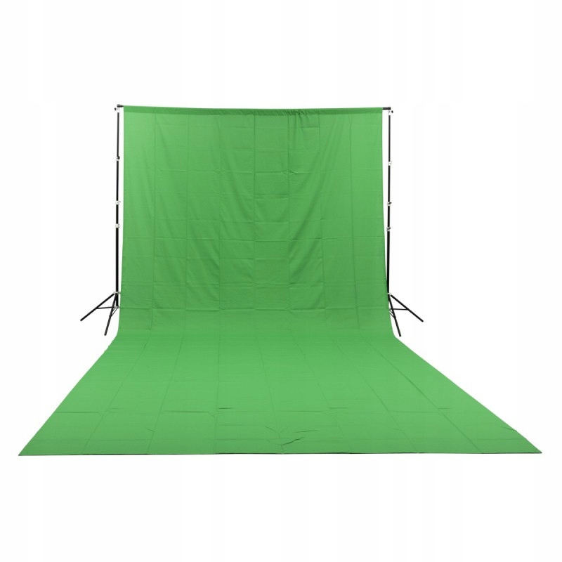 GlareOne Zelené pozadí 3x6 metrů Green Screen