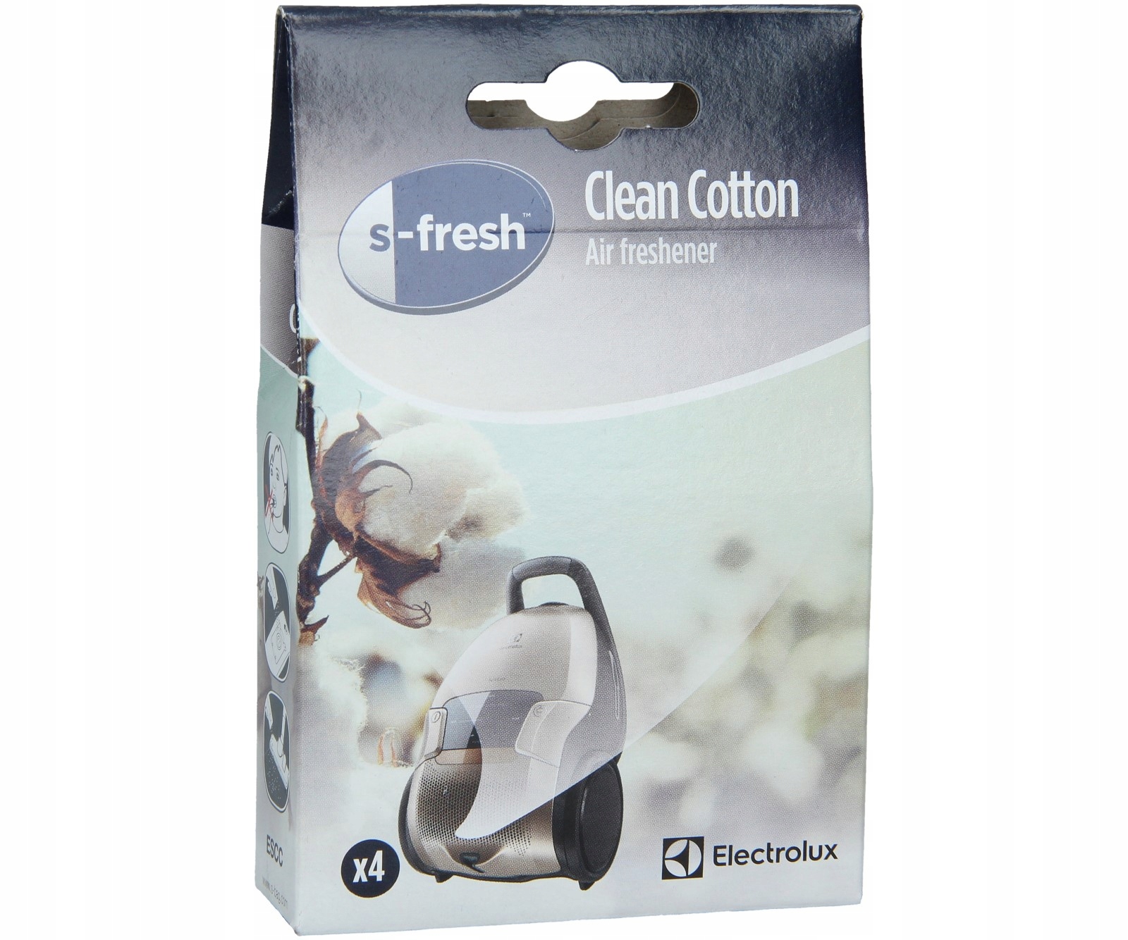 

Zapach Granulki Cotton odkurzacza S-Fresh 4szt