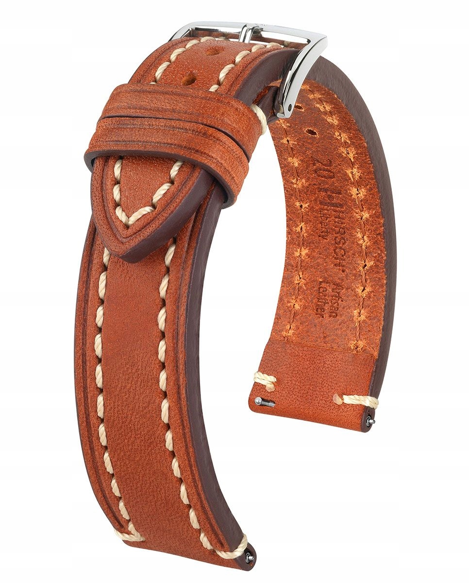 Pásek Na Hodinky Hirsch Liberty Zlatý Bronz 22 mm