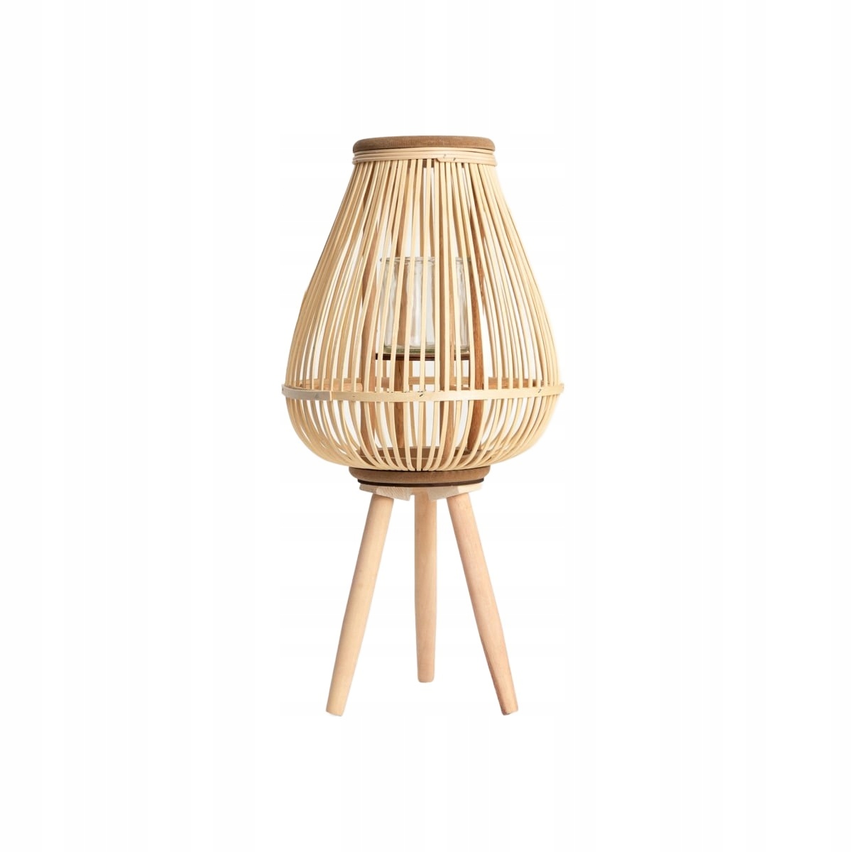 Lampion Masaya naturalny 15x11x61 Homla