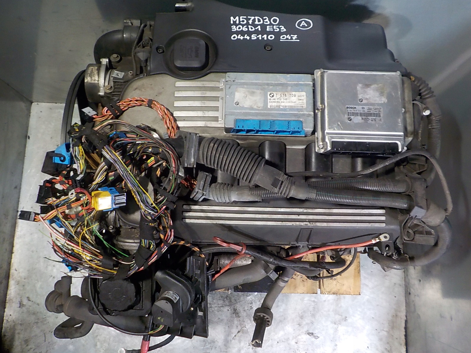 BMW X5 E53 engine complete SWAP 3.0 D M57D30 306D1