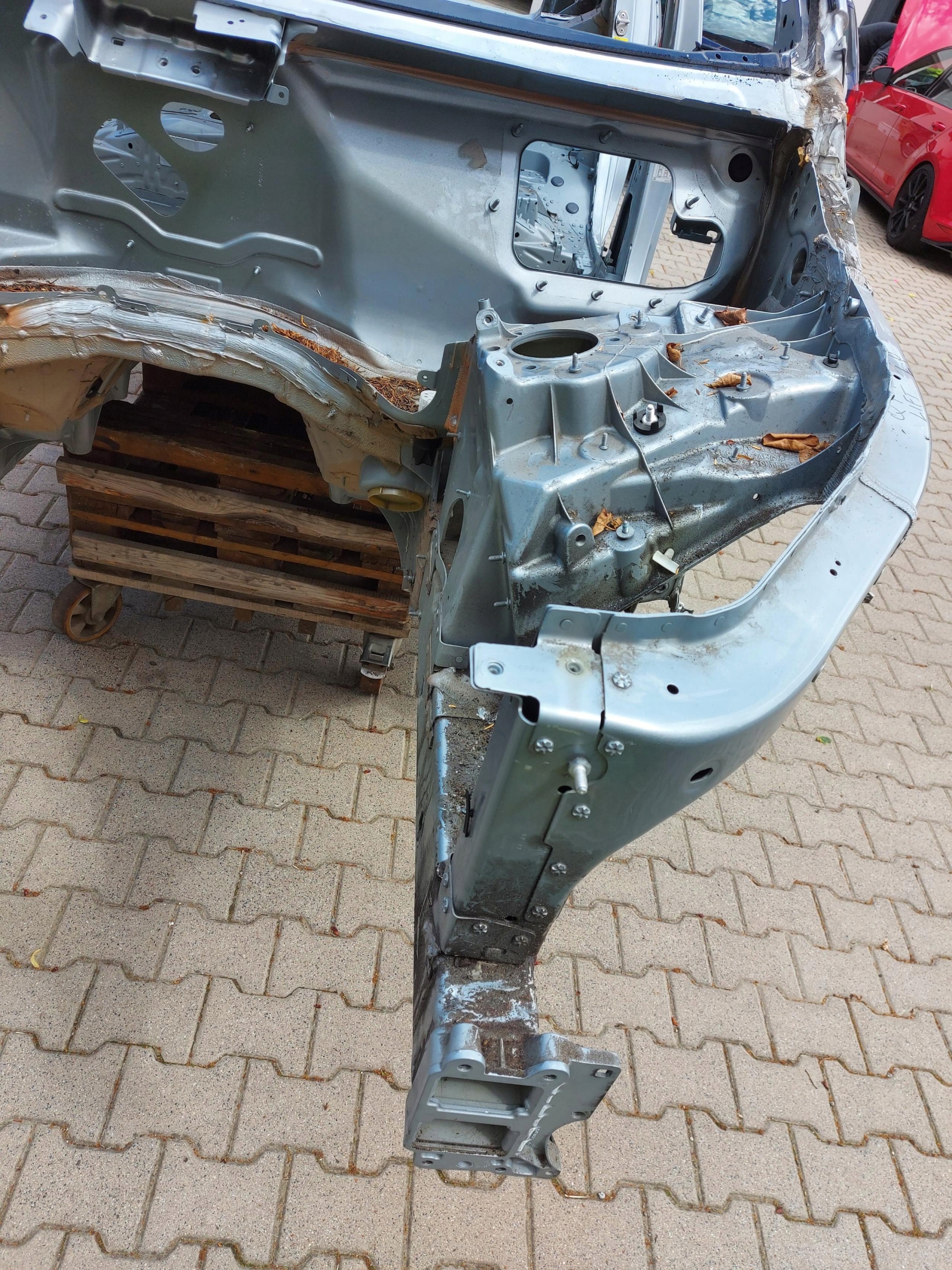 Audi Q7 II LIFT 4M0 TFSI quarter quarter left front front oryg