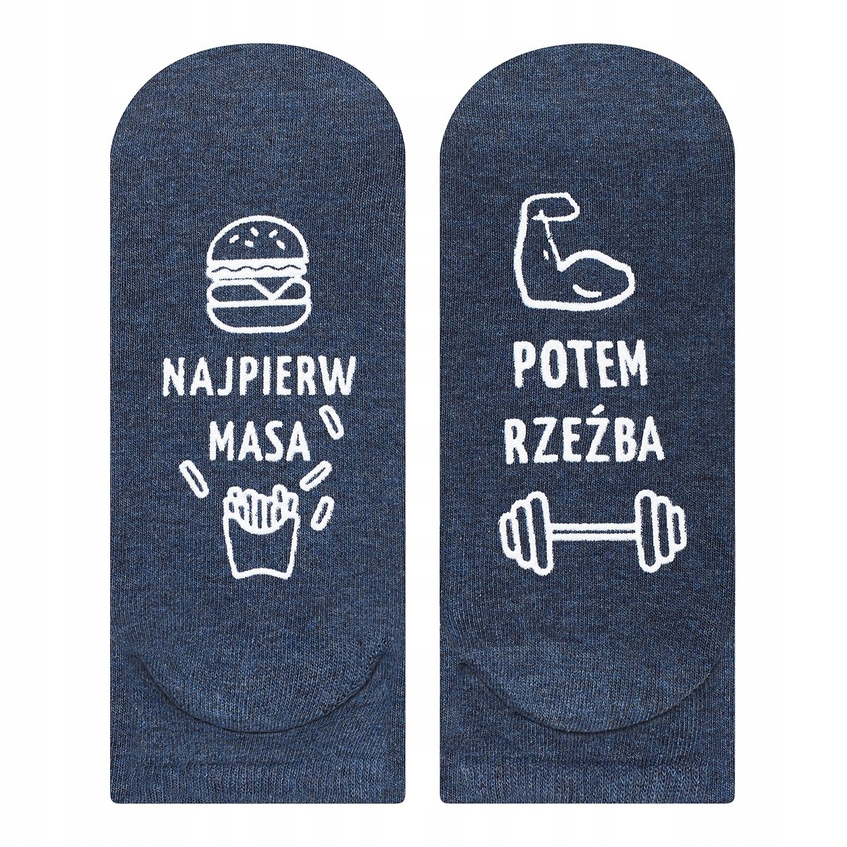 

Stopki śmieszne Soxo Najpierw Masa Potem Rzeźba