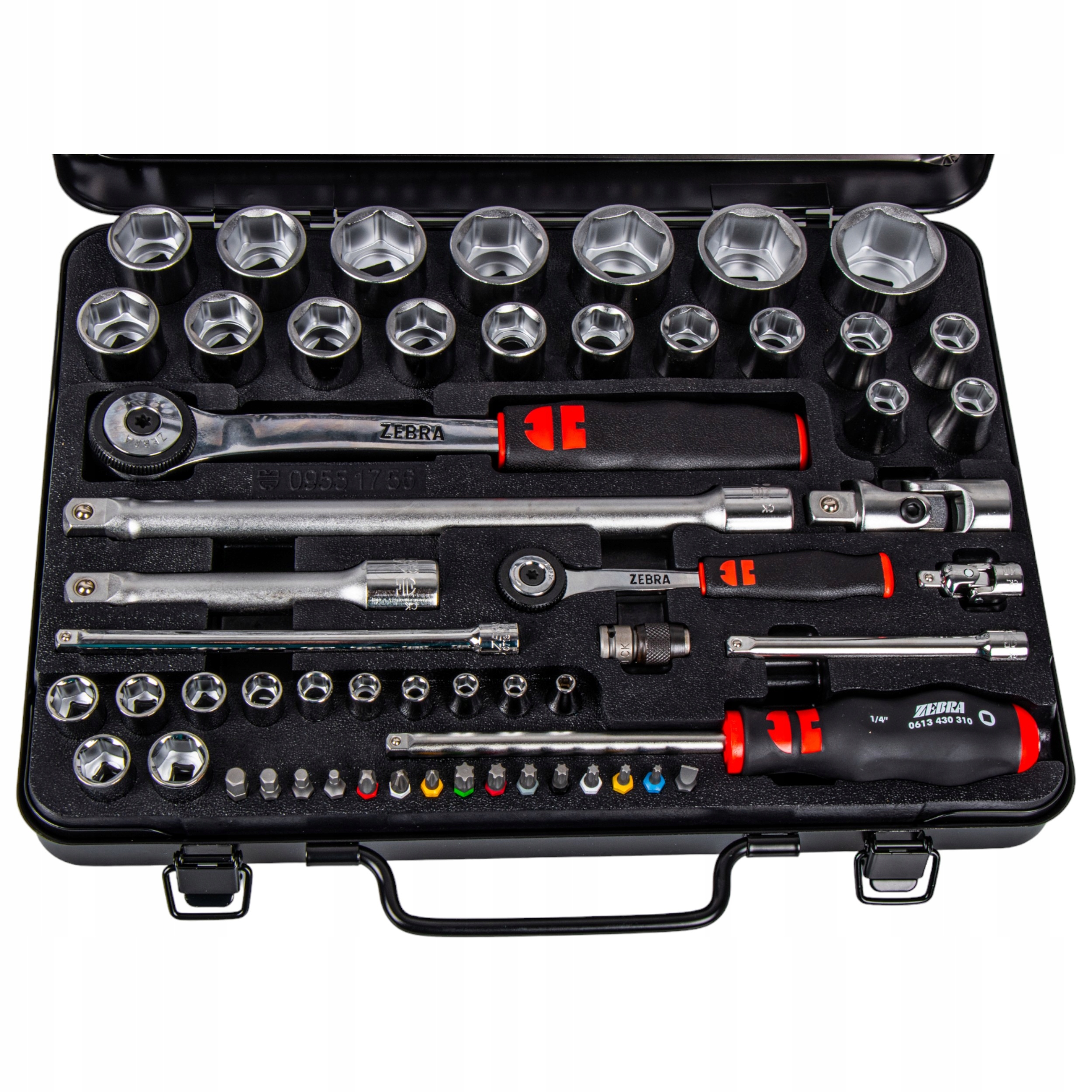 SOLIDNY ZESTAW KLUCZY NASADOWYCH 1/4