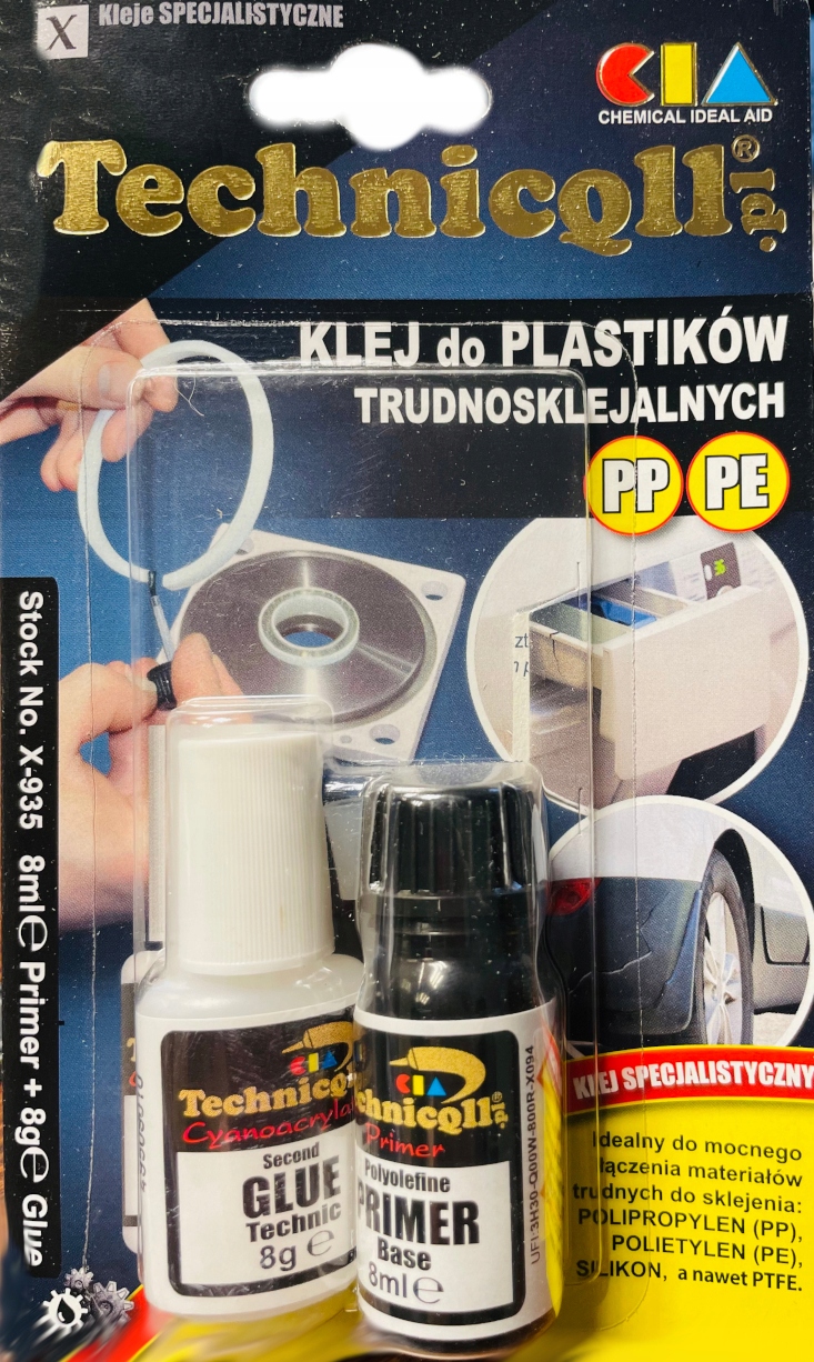 

Klej Plastików Trudnosklejalnych X-935 Technicqll