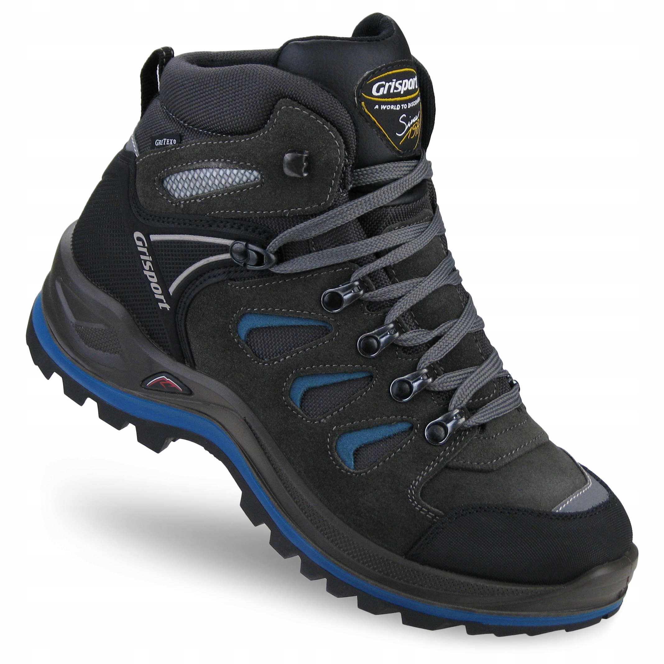 Buty Trekkingowe damskie Grisport wysokie skórzane wodoodporne Membrana 37