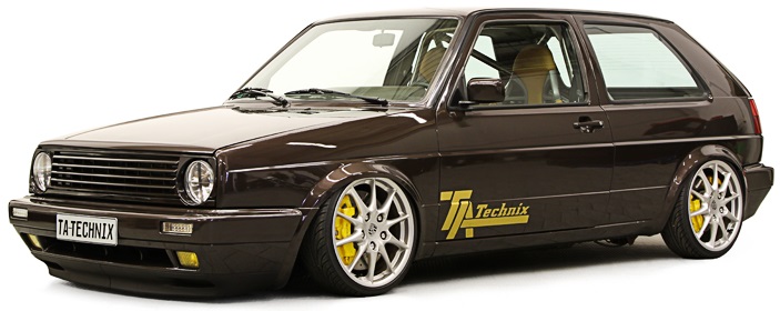 VW GOLF MK2 zawieszenie pneumat AIRRIDE AIR RIDE Part manufacturer TA Technix