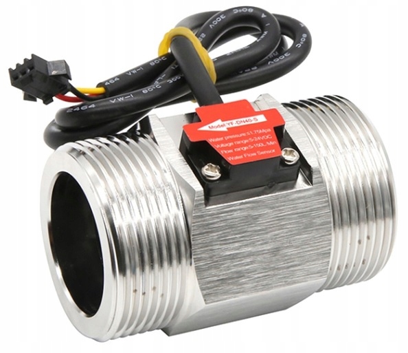 PRZEPLYWOMIERZ CZUJNIK PRZEPLYWU CIECZY 6/4" SS