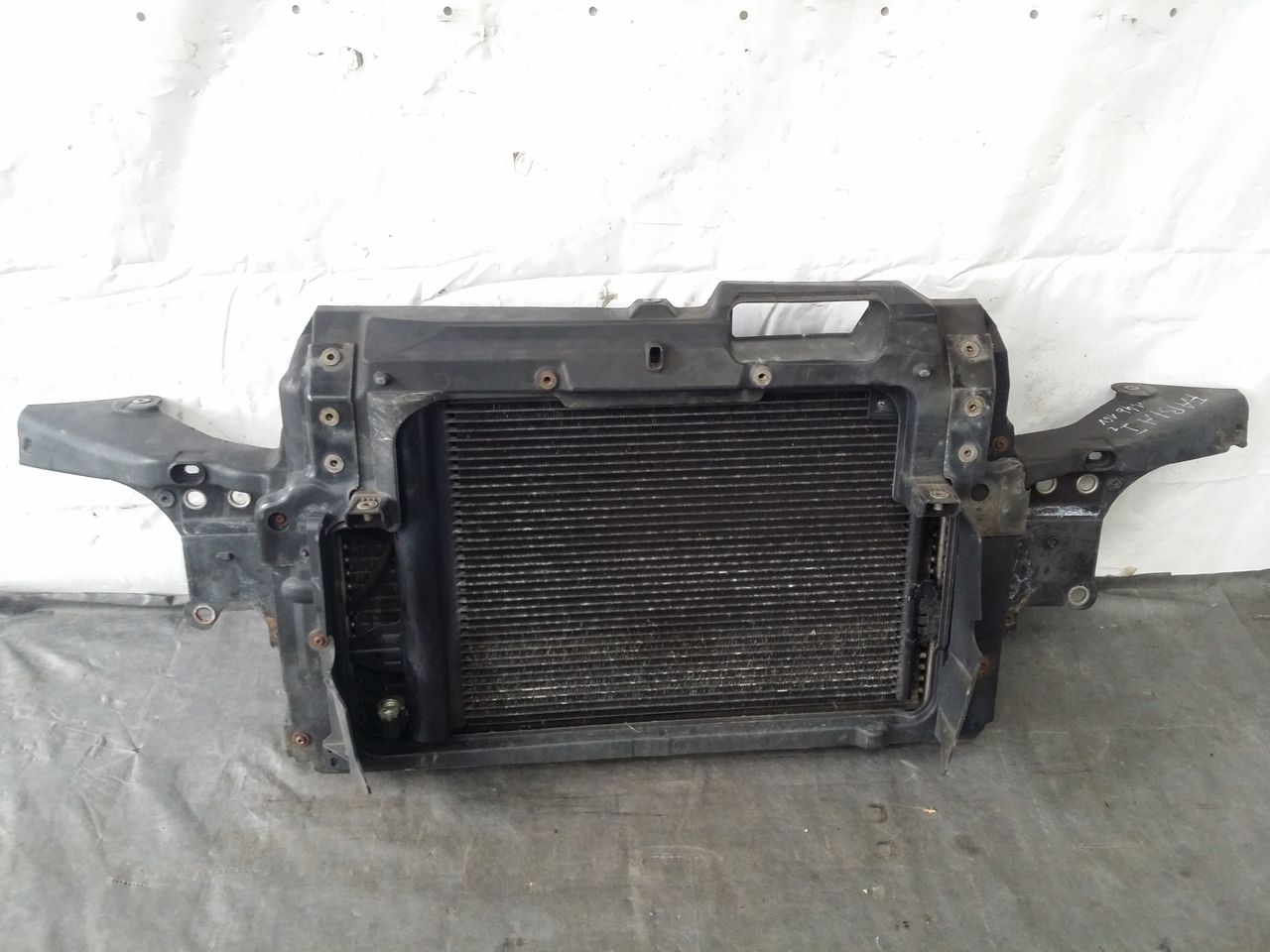 support panel for radiators radiator Skoda Fabia 1,4 16V
