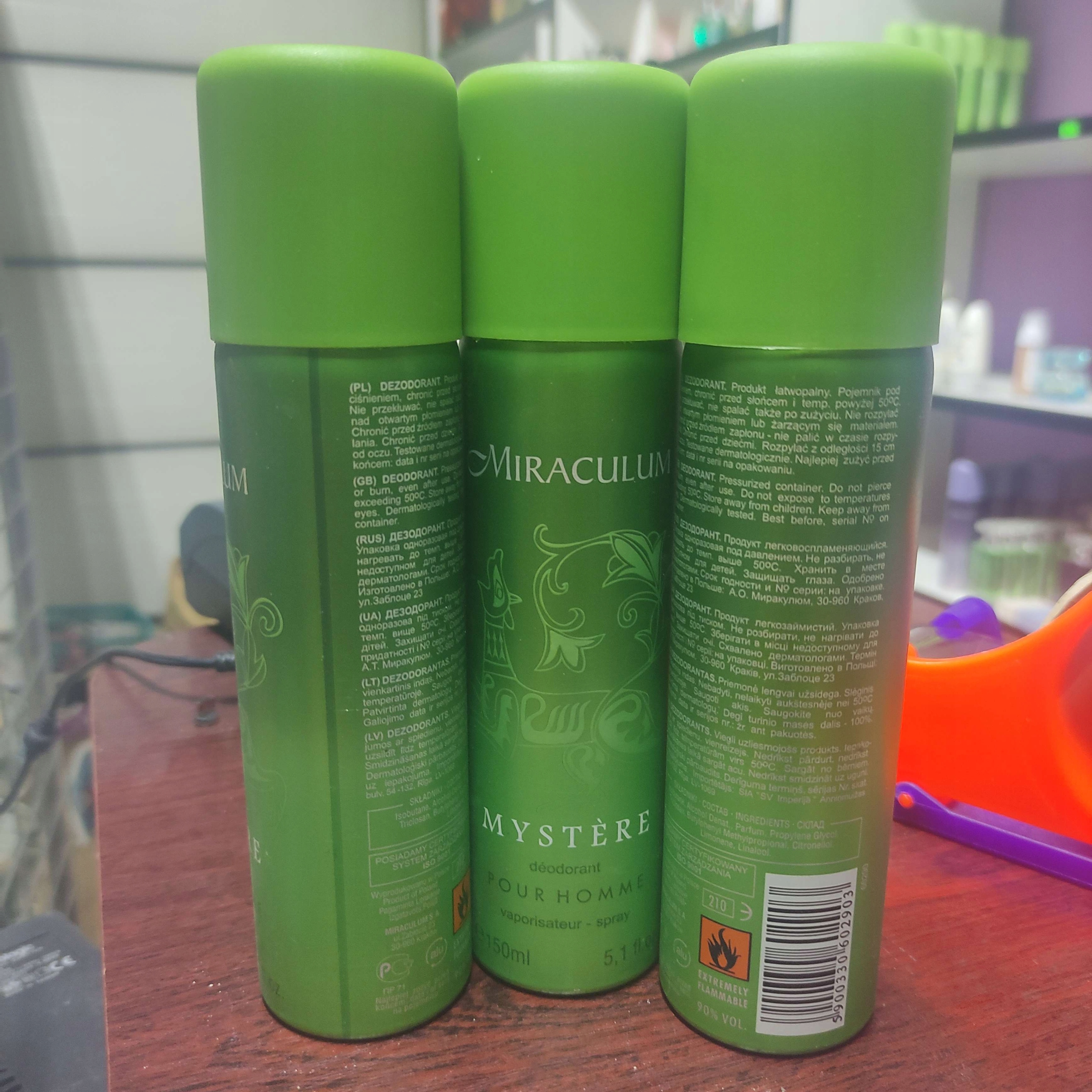 Miraculum Mystere Pour Homme Deodorant Pro Muže 150 ML