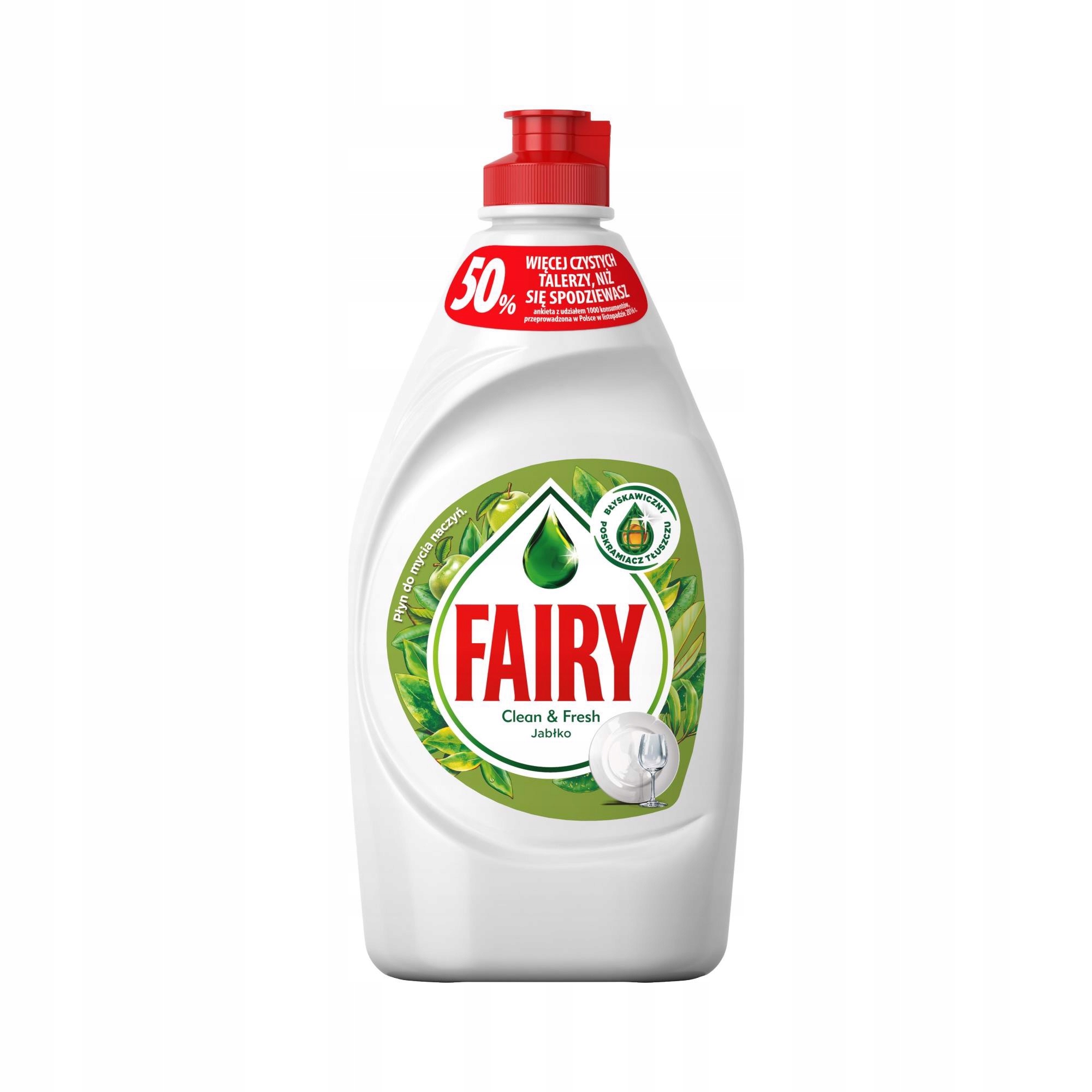 

Fairy Clean & Fresh Jabłko Płyn do mycia naczy