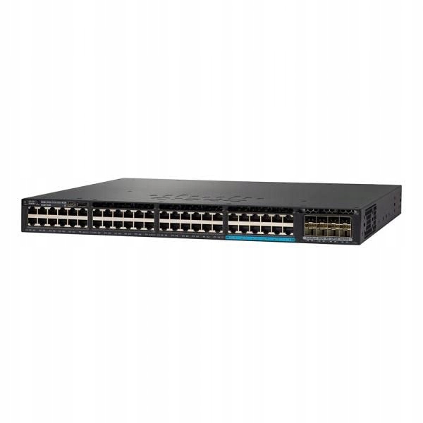 Cisco Catalyst 3650-12X48FD-L, 12xmGig, 48p, PoE+, 2x10G Přepínač Switch