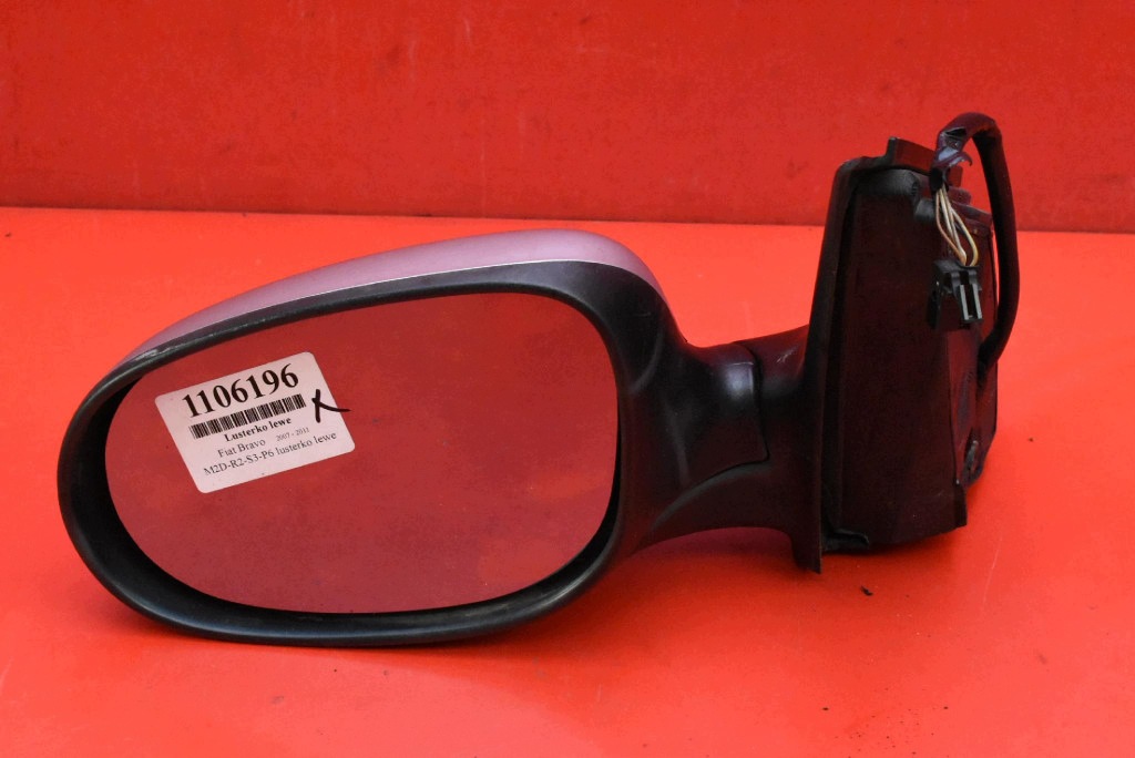 mirror left silver EU 021041 FIAT BRAVO 2 II 07-11 5 PIN