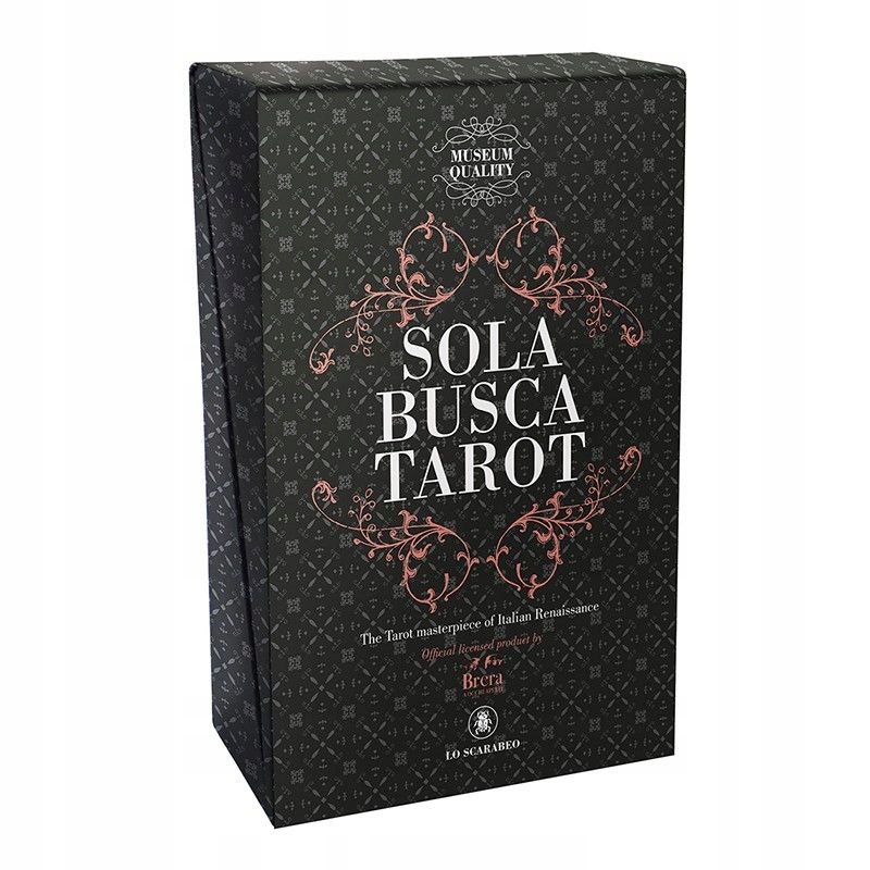 Sola Busca Tarot museum quality line, opis Pl