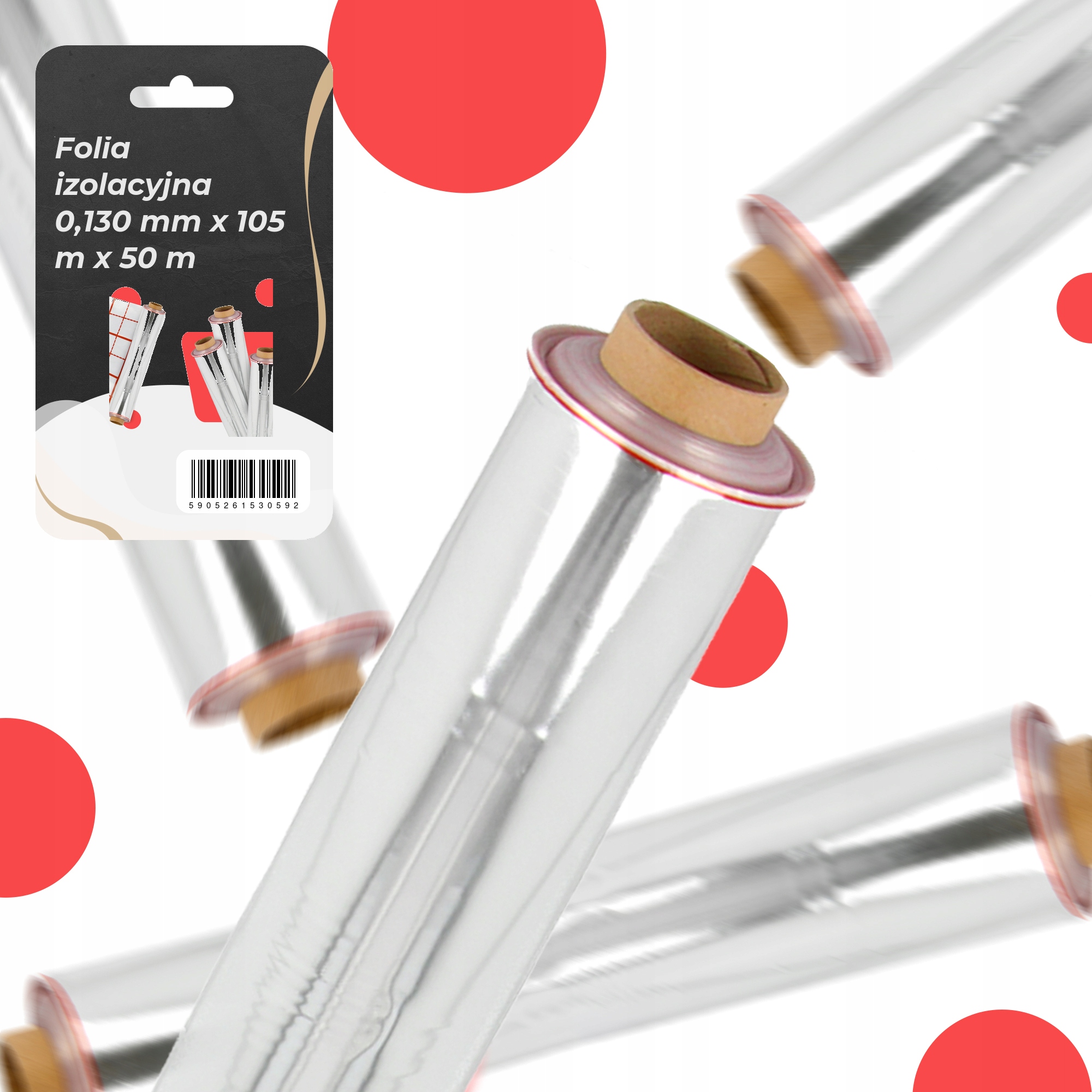 Fólie Vyhřívací Podložka Izolační Podlahová 50 M