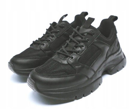 ZARA SNEAKERSY CZARNE ADIDASY SPORTOWE BUTY 36