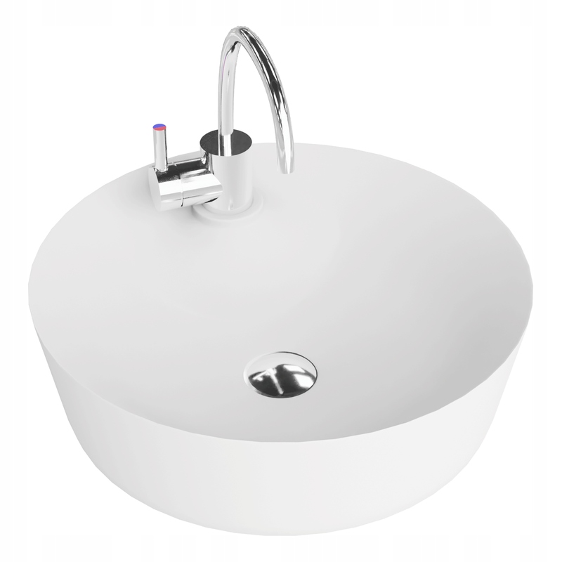 Umyvadlo na desku Caribe – moderní styl, vysoká kvalita porcelánu