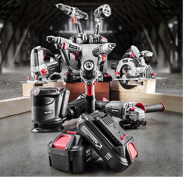 GRAPHITE TORBA NA ELEKTRONARZĘDZIA ENERGY+ 58G015 Marka Graphite