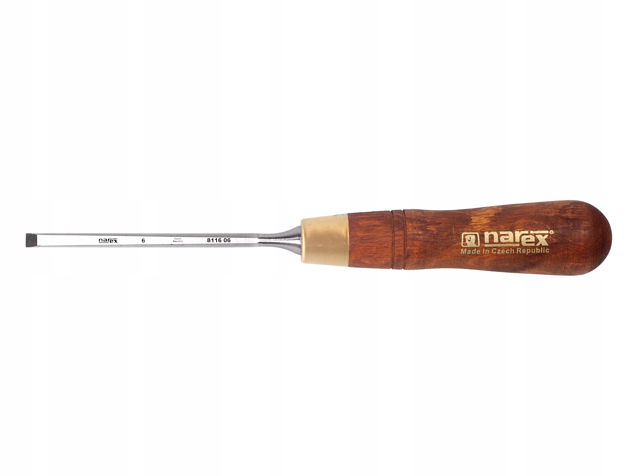 

Dłuto stolarskie płaskie 6 mm Narex Premium