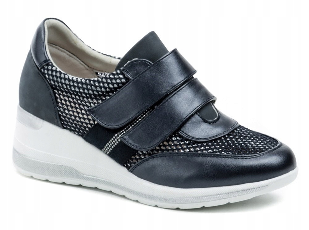 

Sneakersy Damskie Wojtyłko Na Koturnie Przewiewne