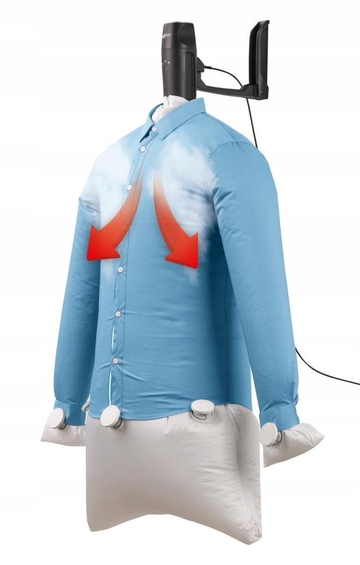 Prasowalnica do koszul stacja parowa Cleanmaxx, 2w1 suszenia i prasowanie