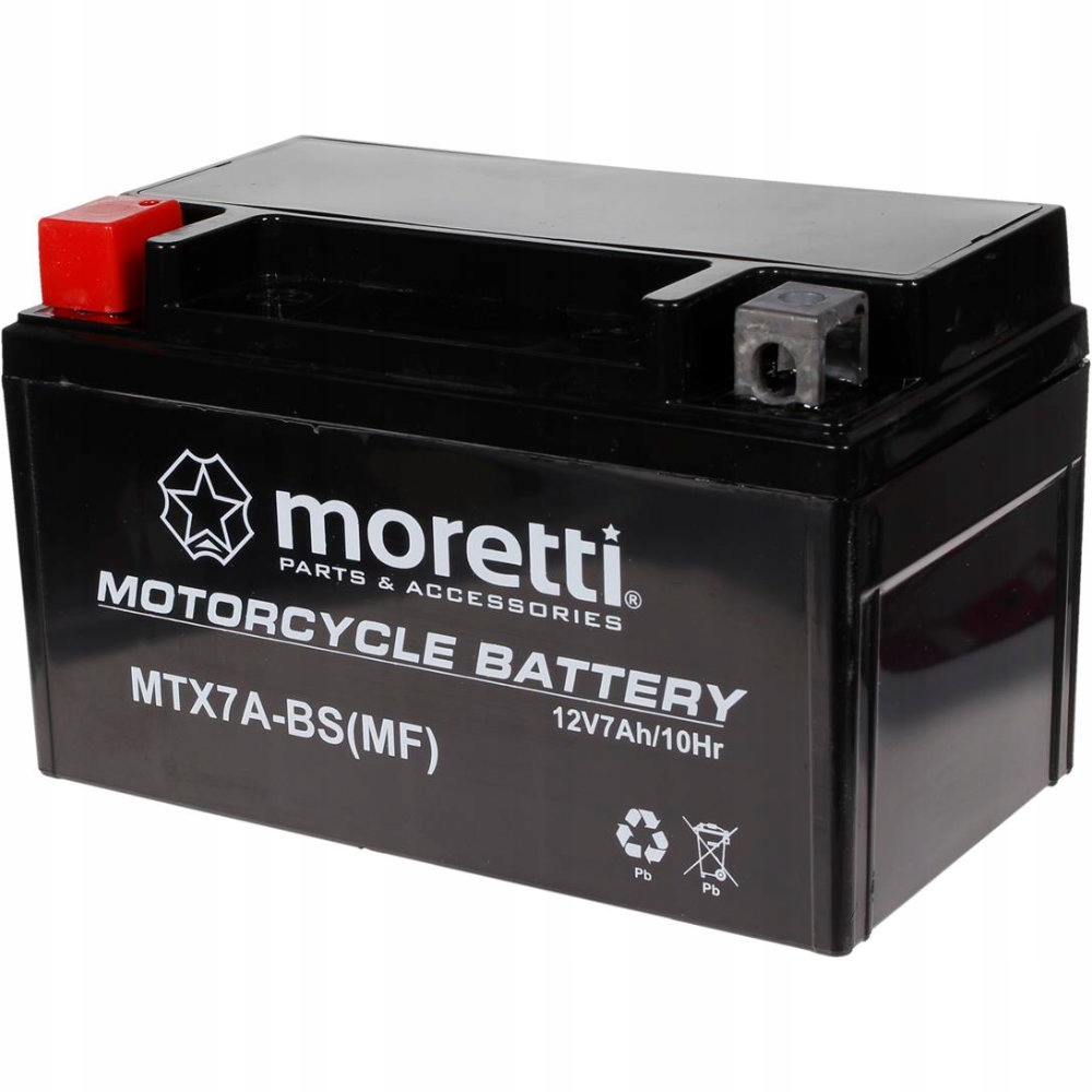 

Akumulator Żelowy Moretti MTX7A-BS Skuter Zipp