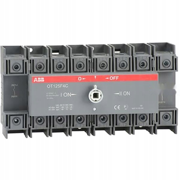 Abb přepínací spínač OT125F4C 4P 125A 750V 1SCA105054R1001