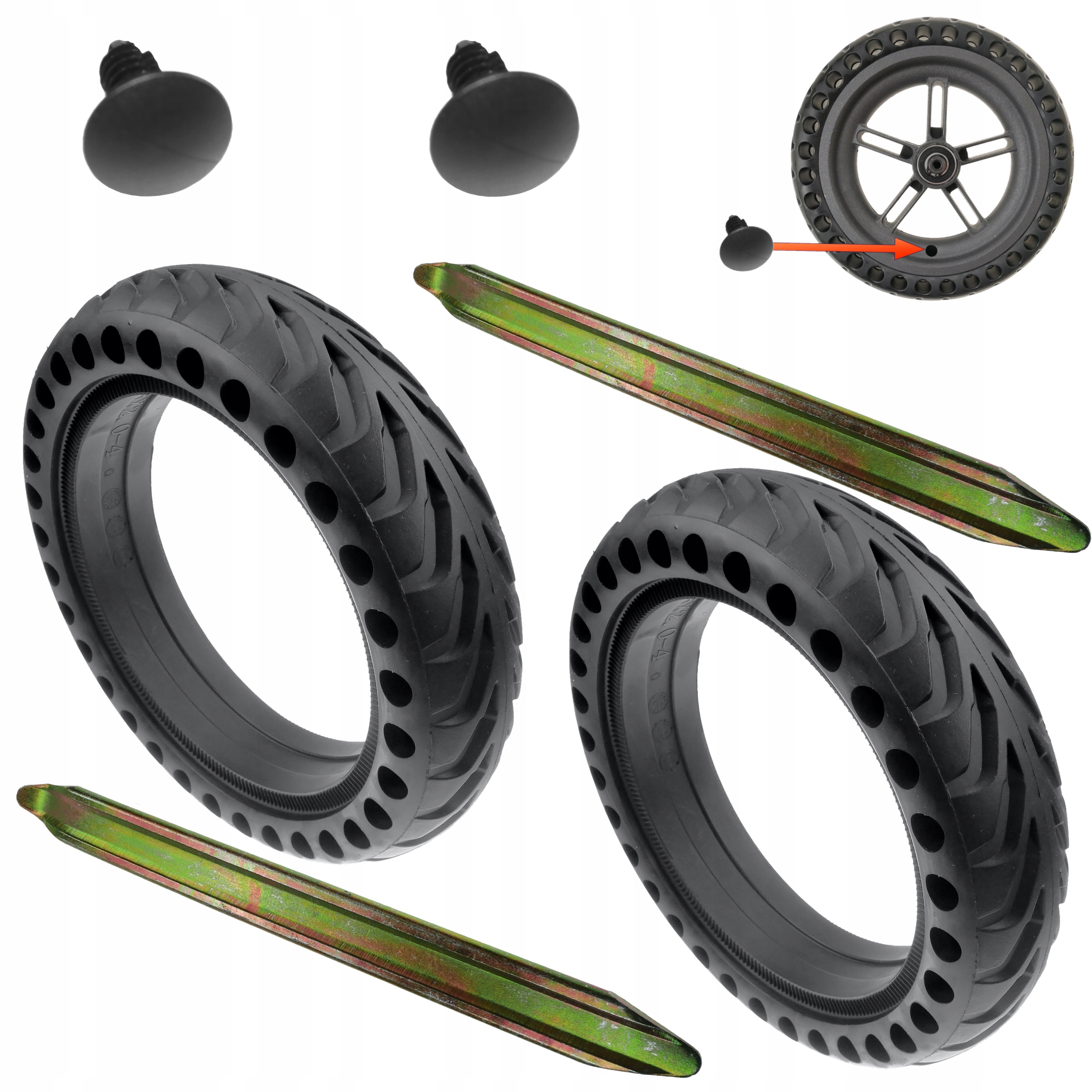 

2 x Bezdętkowa Opona do Hulajnogi Xiaomi Mija M365