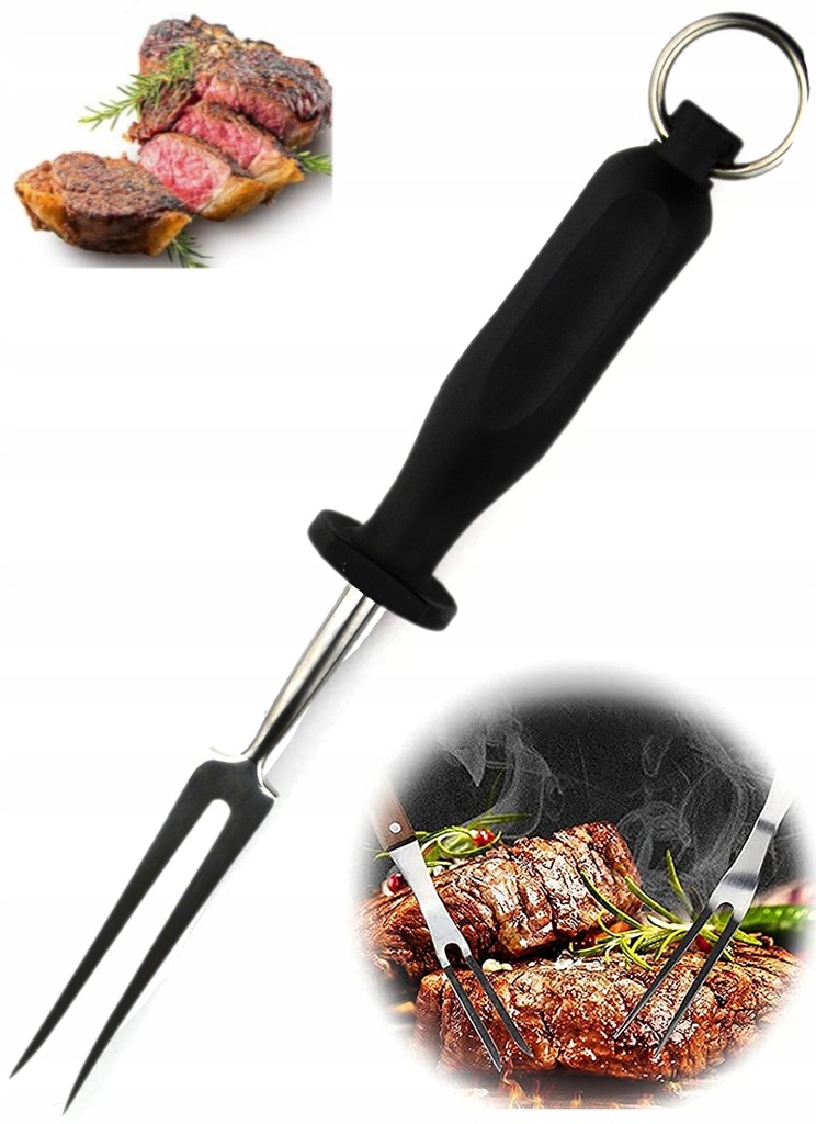 

Widelec Szpikulec Kuchenny Metalowy Grilla Mięsa