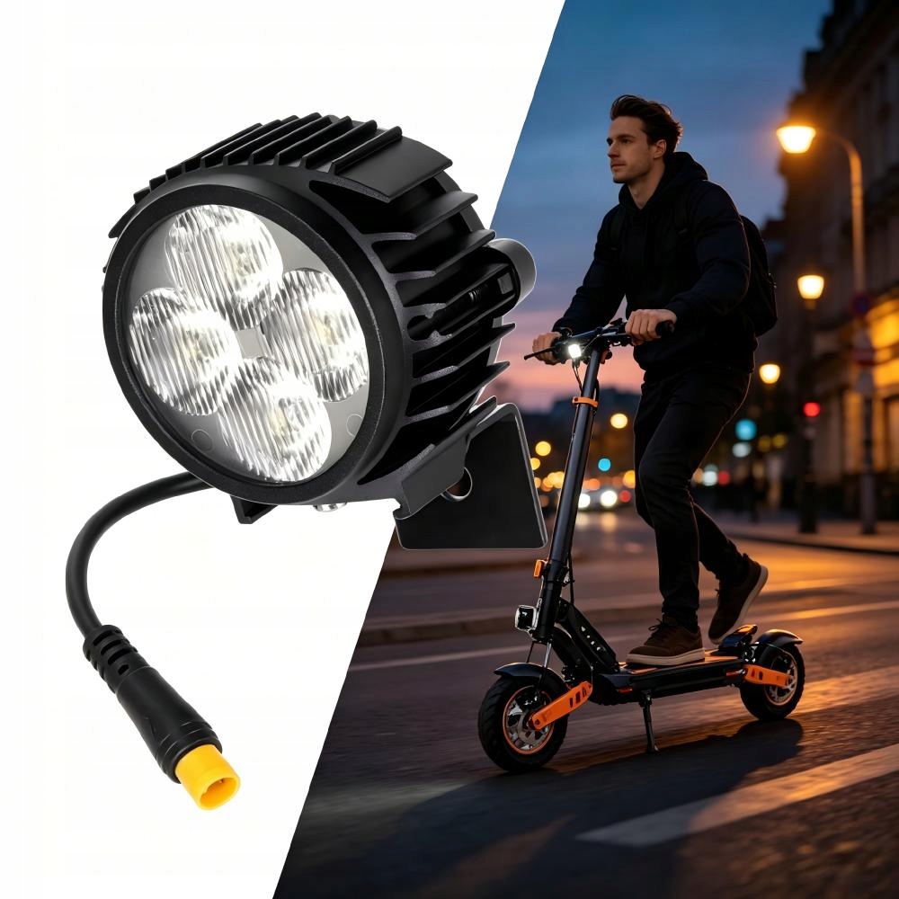 Lampka Przednia z Klaksonem do KuKirin G2 Max G2 Pro G2 Master