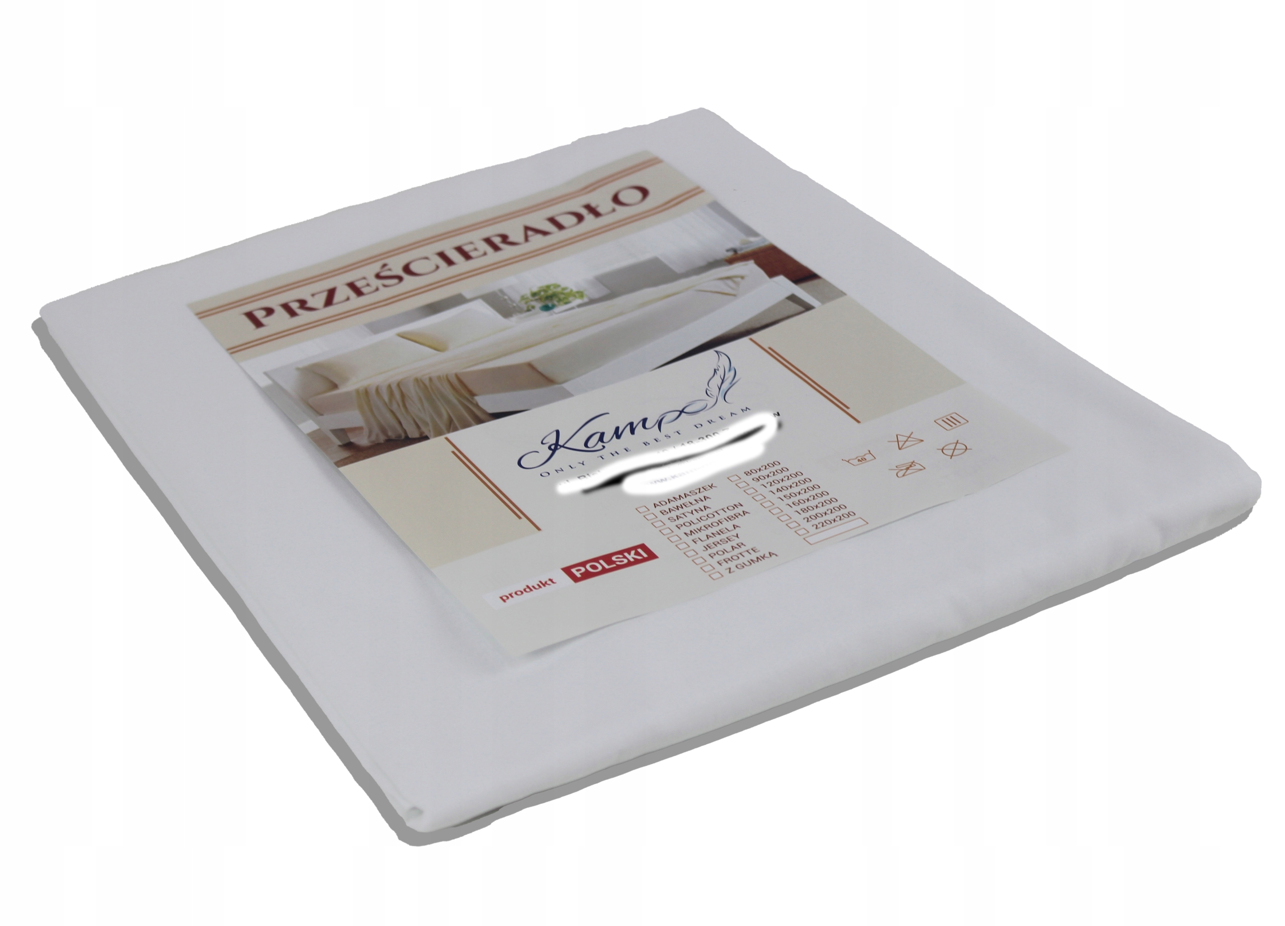 Prostěradlo Prostěradlo Damašek Pásek 4 MM Bavlna 100% 260X280 Hotel