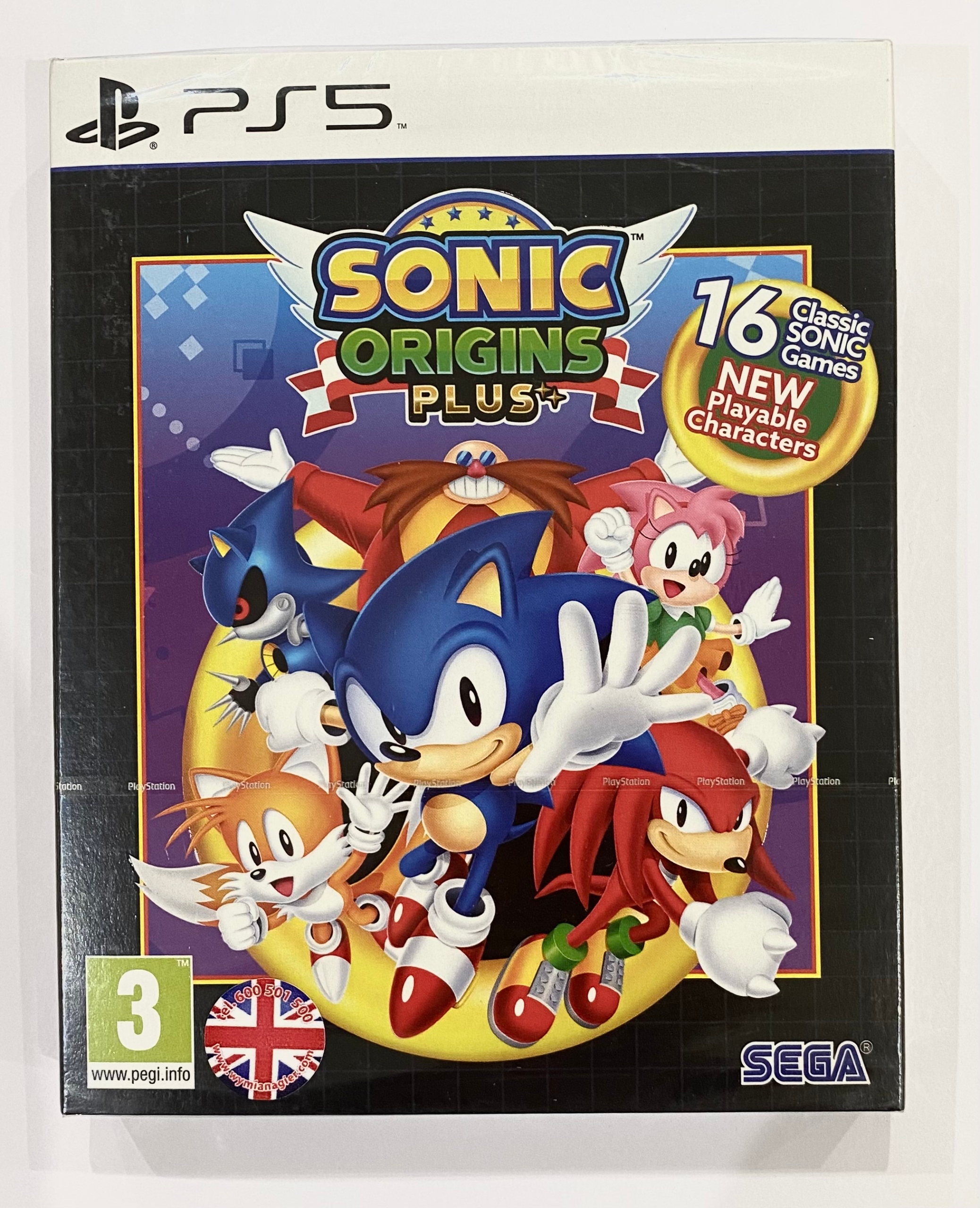 Sonic Origins Plus Sony PlayStation 5 PS5 Nowa