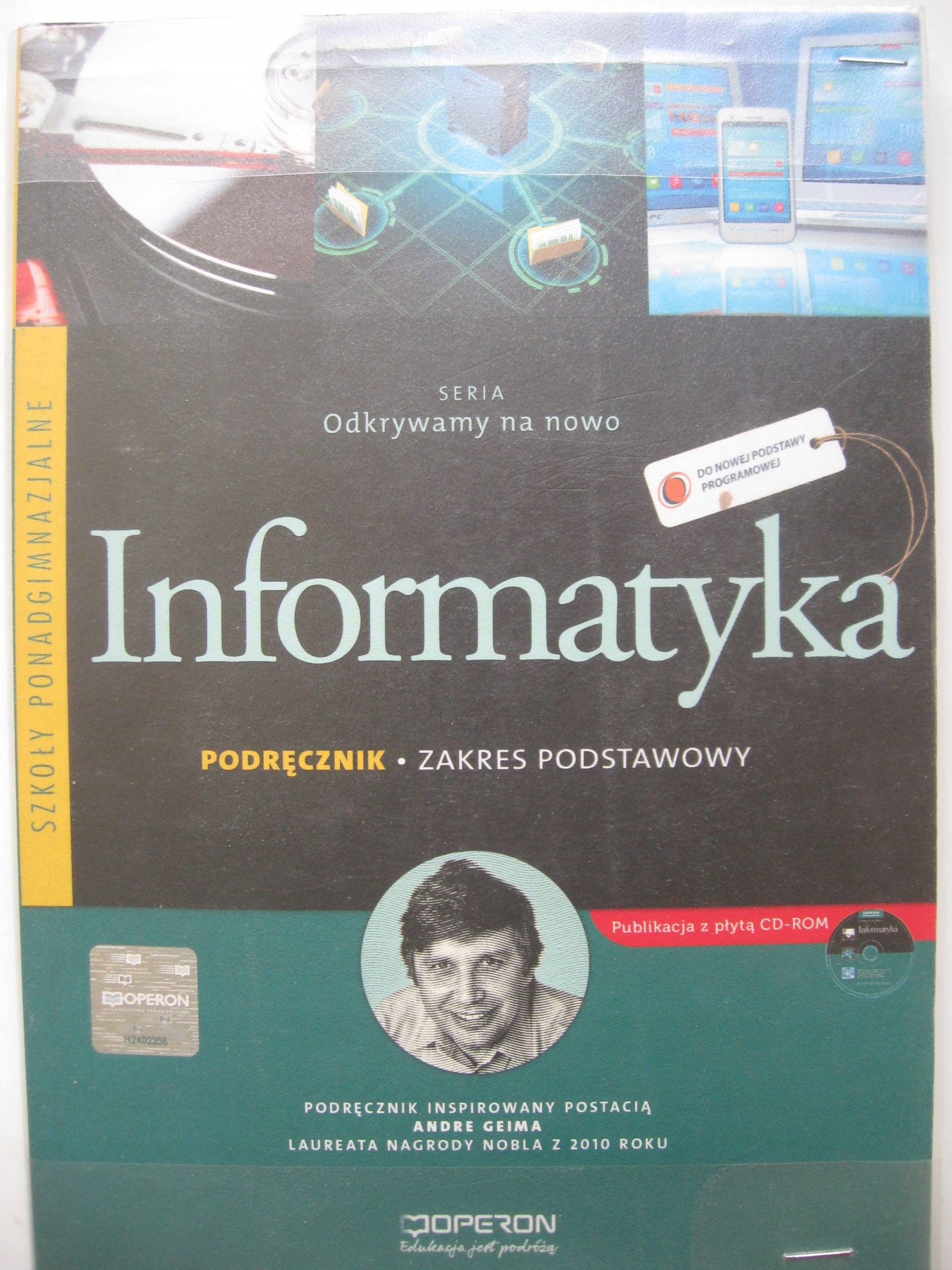 INFORMATYKA Podręcznik Zakres podstawowy, Gawełek